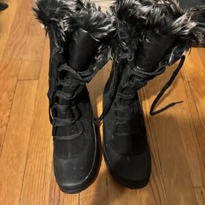 North Face Black Fur Winter
